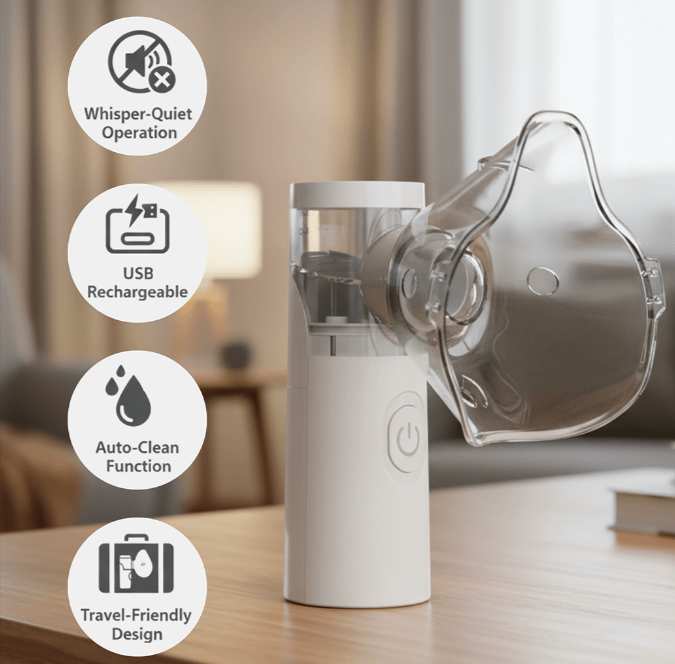 Nebu Ease Portable Nebulizer Benefits