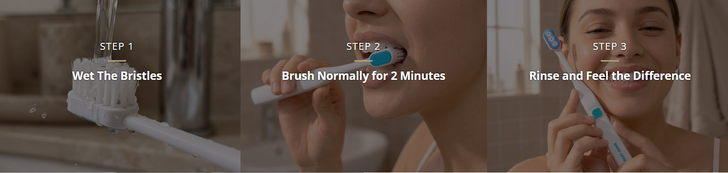 Great Gums BioElectric Toothbrush How To Use