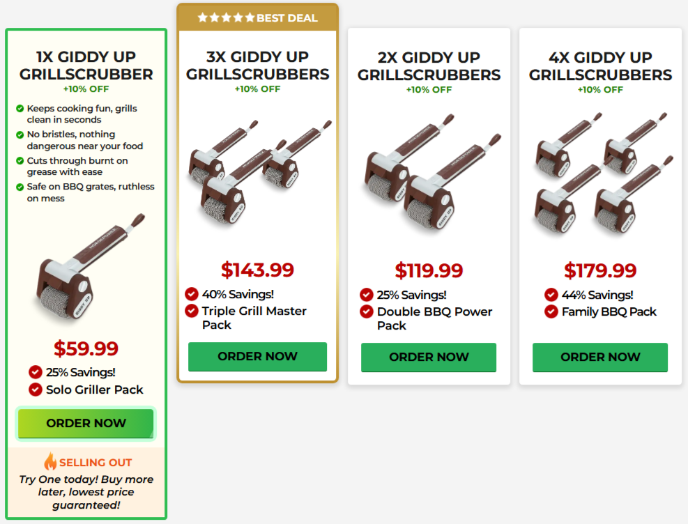 Horsepower Giddy Up Pricing