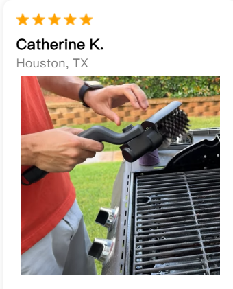 Joyhnny Grill Cleaning Brush Cuatomer