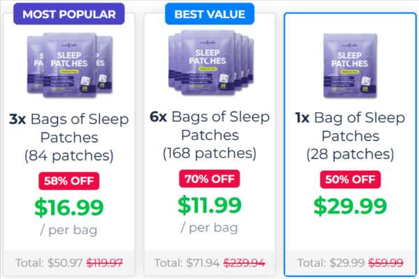 Lunavelle Sleep Patches Price