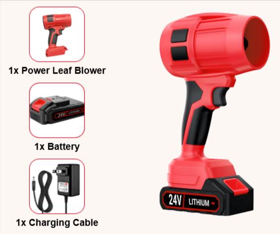 PowerStack Leaf Blower Whats Included