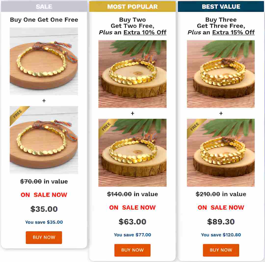 Tibetan Bracelet of Fortune Price