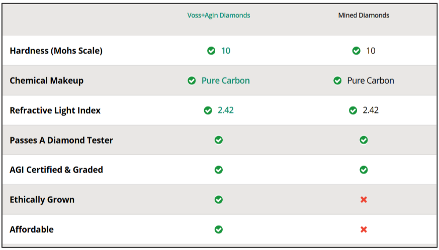 Voss+Agin Diamond Earrings vs Others