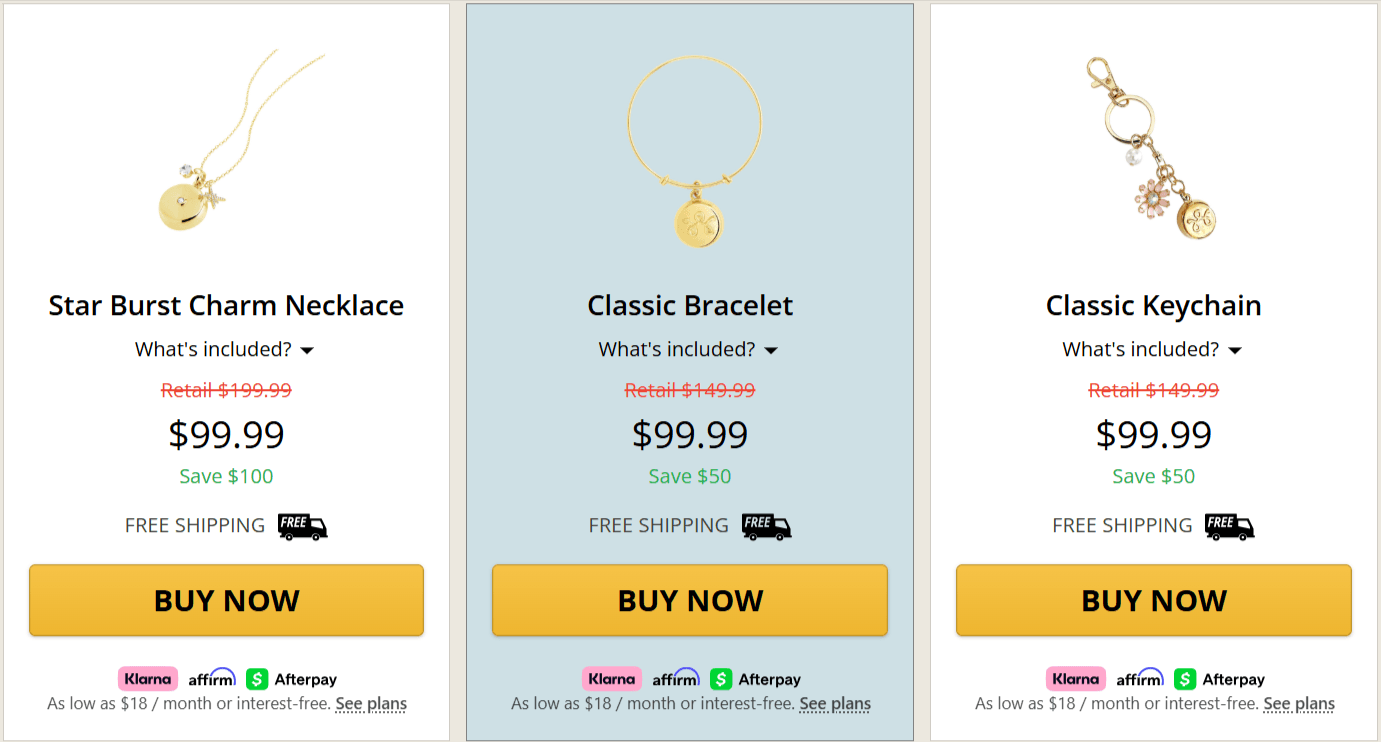 invisaWear Smart Jewelry Price