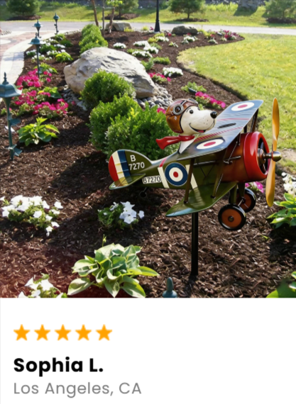 Folgarden Sky Dreamer Garden Windmill Customer