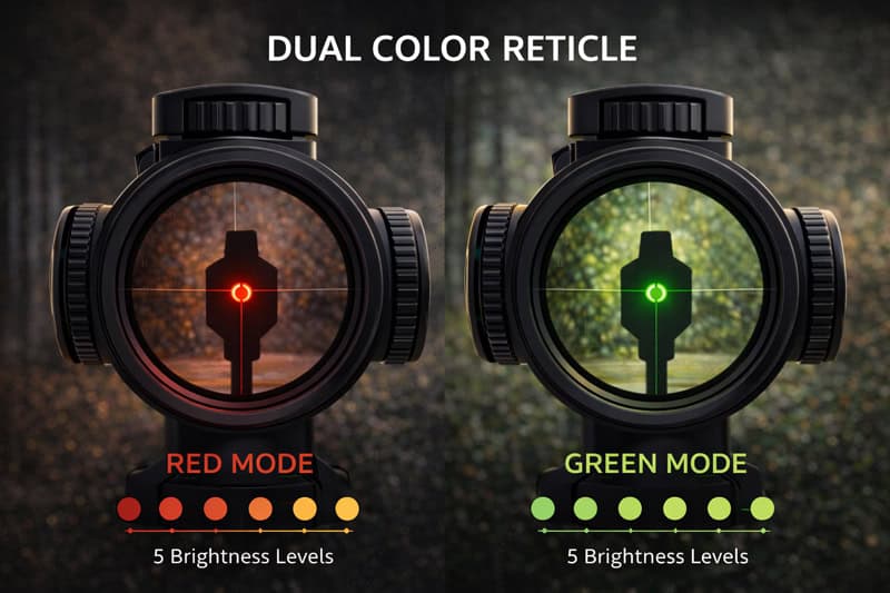 Kodiak Combat Scope Features