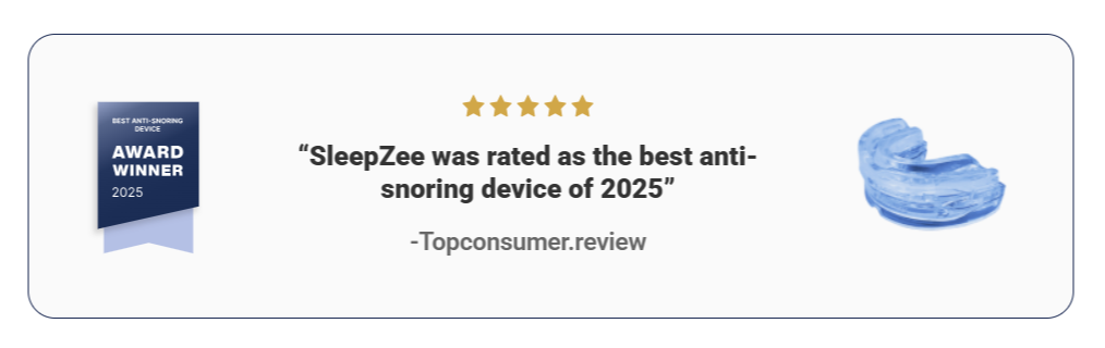 Sleepzee Anti Snoring Mouthpiece Rated