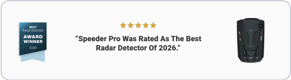 Speeder Pro Radar Detector Award