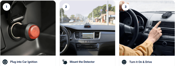 Speeder Pro Radar Detector How to use