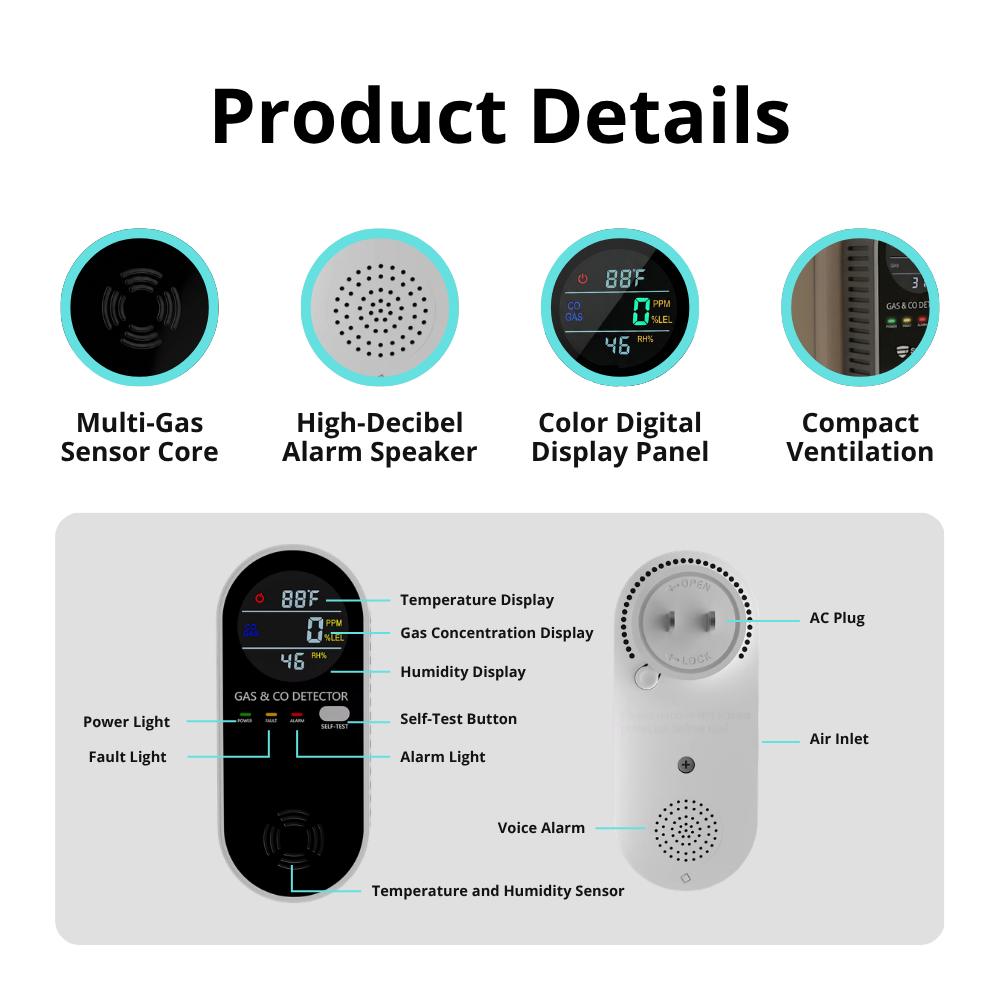 Vital Carbon Detector Features