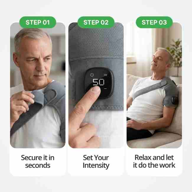 Vital Shoulder Massager How to Use